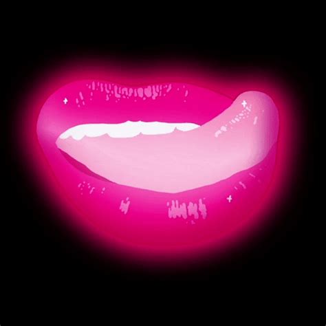 french kiss tongue GIF by NICOLE DONUT